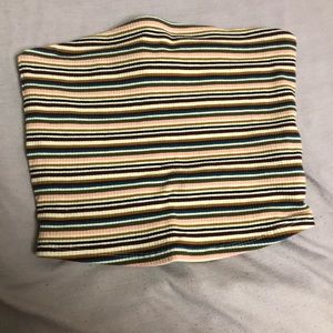 multicolored tube top!!